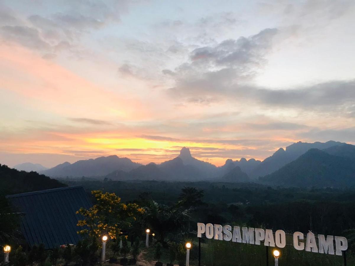 Por Sampao Camp&Resort Ban Pha Saeng Lang Exteriör bild
